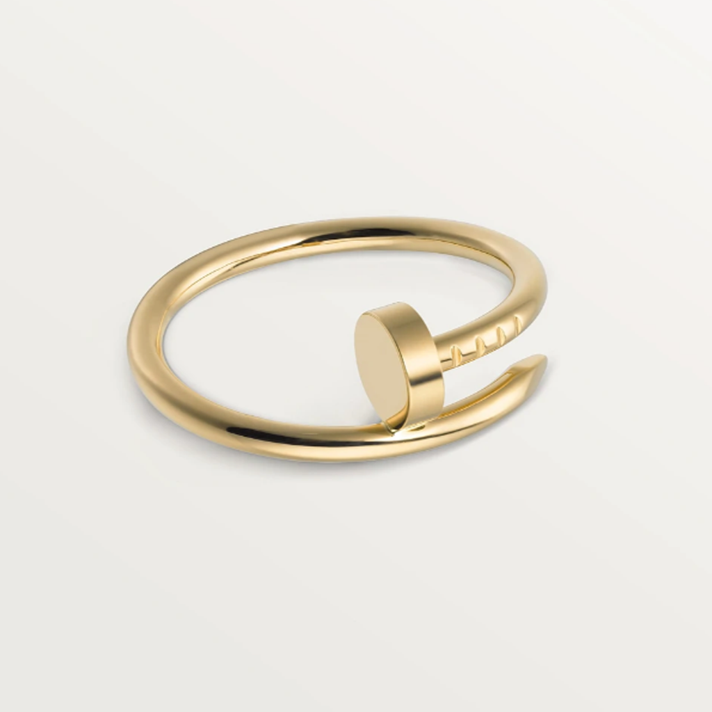 Variant image for Clou Ring - Elegant 925 Sterling Silver with 18K Gold Finish-3