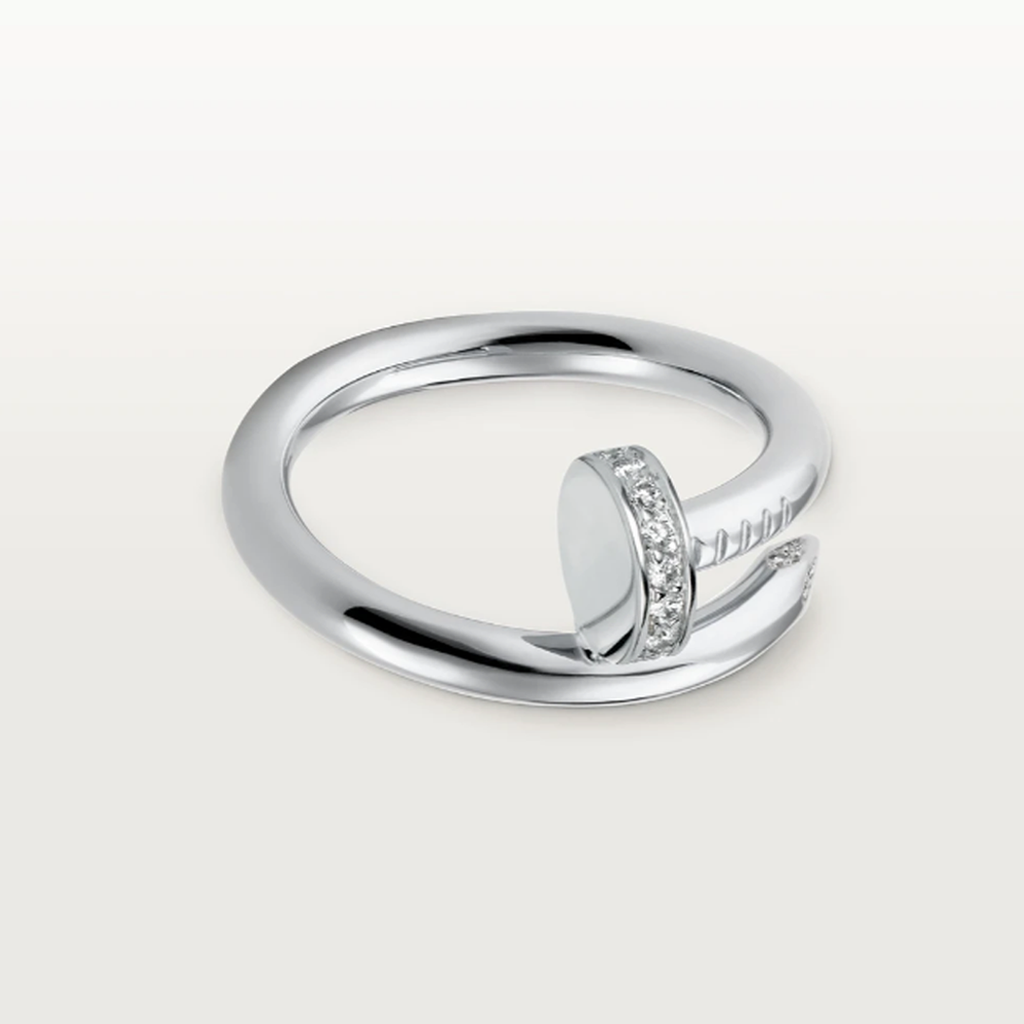 Elegant Diamond Ring - Crafted in 925 Sterling Silver for Lasting Shine-5