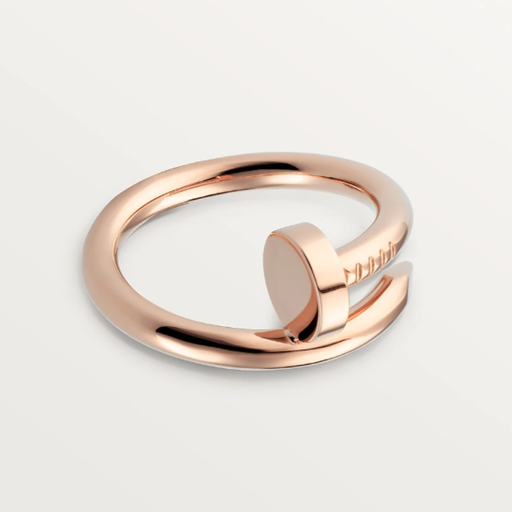 Variant image for Clou Ring - 925 Sterling Silver & 18k Gold, Elegant & Durable Design-3