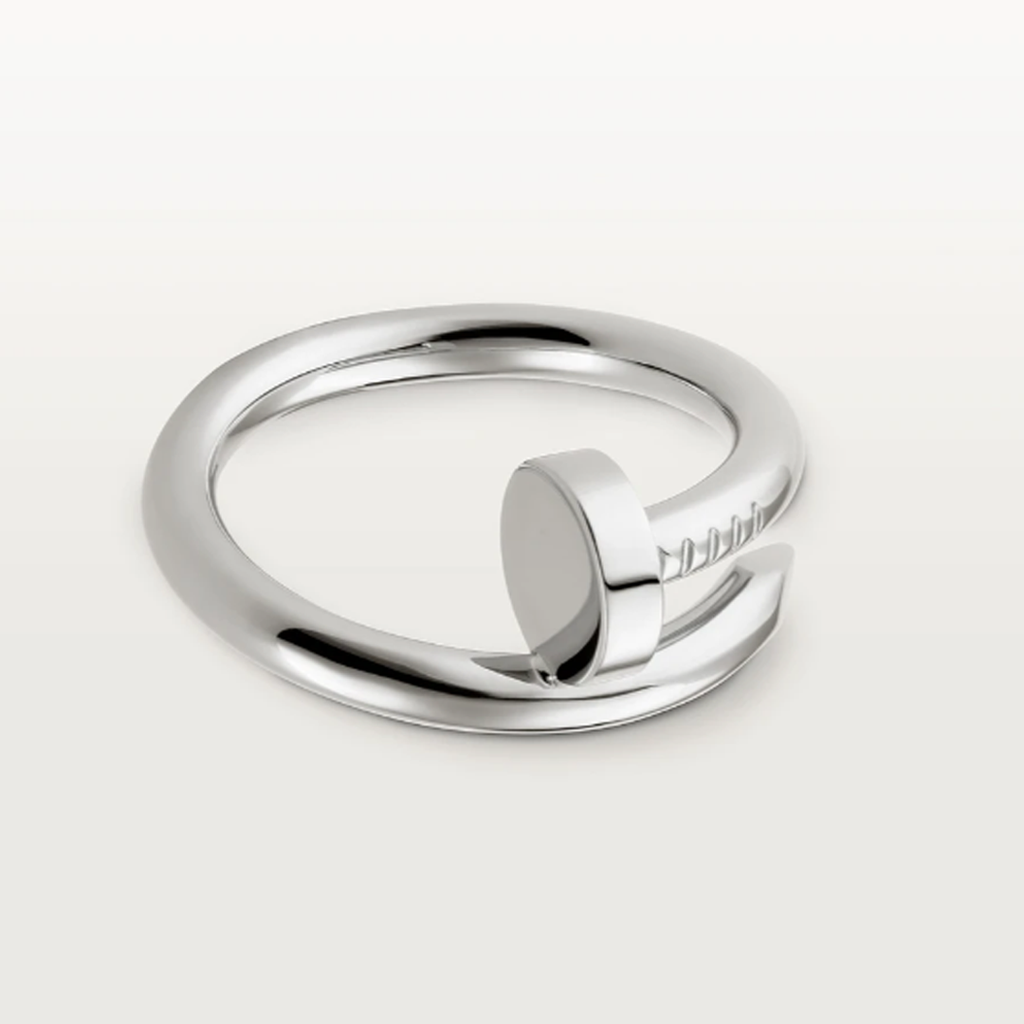 Variant image for Clou Ring - 925 Sterling Silver & 18k Gold, Elegant & Durable Design-2