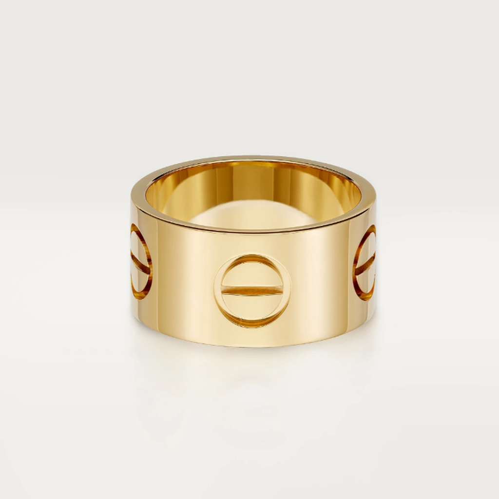 Variant image for Love Ring - Elegant 925 Sterling Silver with 18k Gold Finish-2