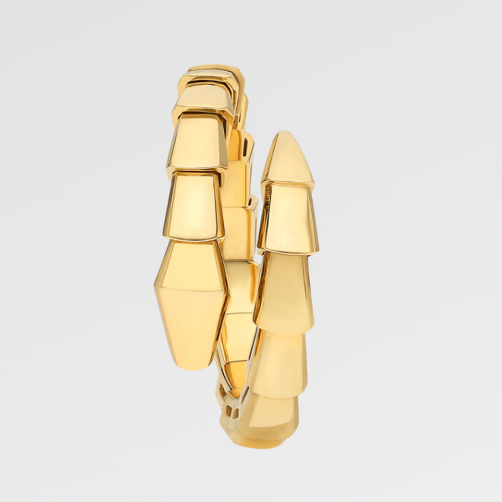 Viper Ring - Elegant Gold Design for Timeless Versatility-4